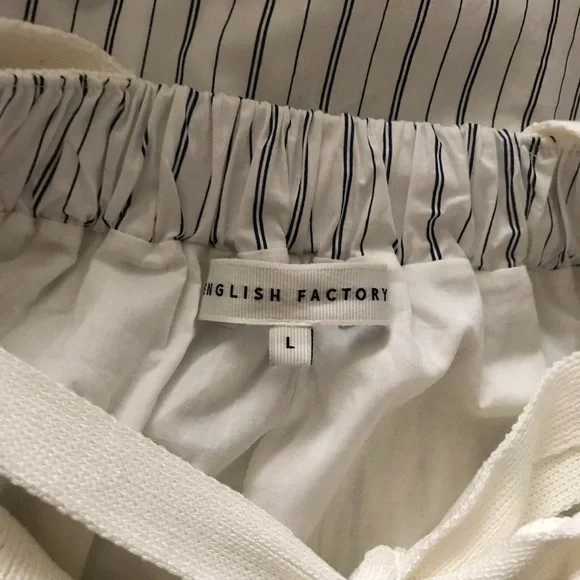 Chic White and Blue Striped Maxi Dress NWOT - Picture 11 of 11